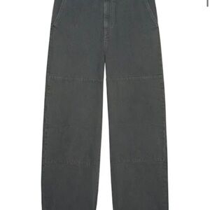 Frame The Cuffed Utility Trouser in Slate Gray